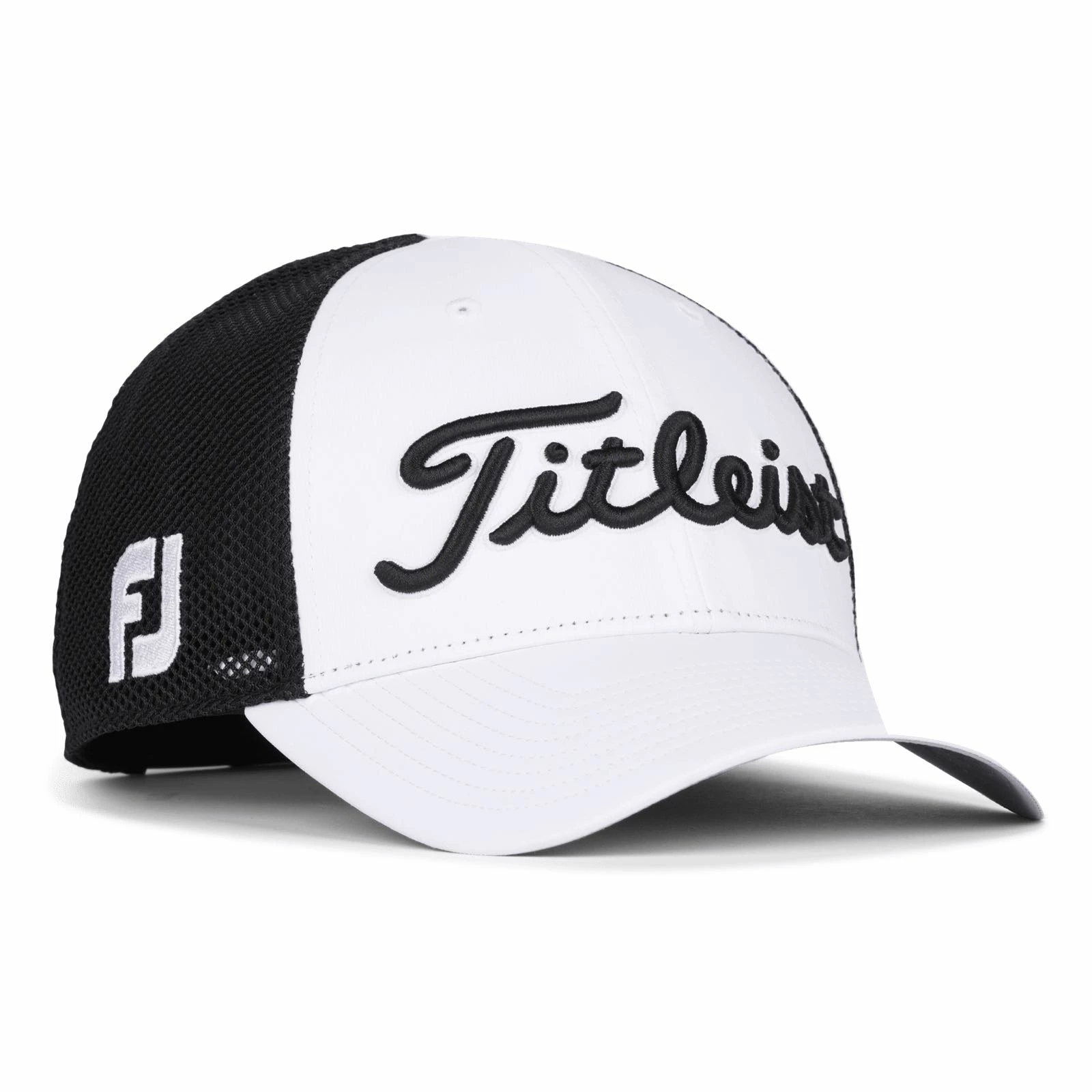 Titleist Tour Performance Mesh 2022 Cap β White / Black - Image 2