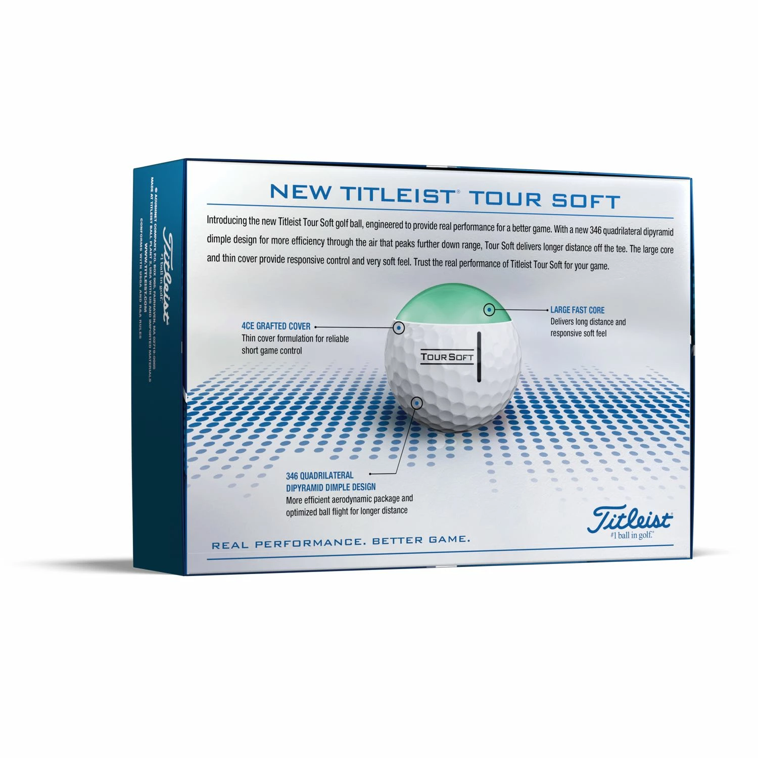 Titleist Tour Soft Golf Balls 2022 – White - Image 6