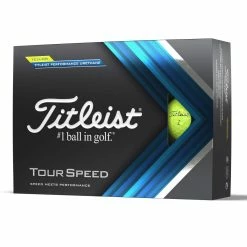 Titleist Tour Speed Golf Balls 2022 – Yellow