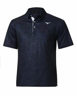 Mizuno Quick Dry Hazard Polo In Light Grey