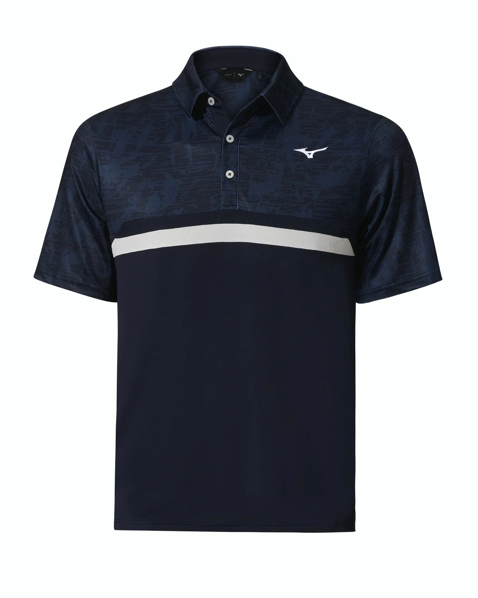 Mizuno Quick Dry Hazard ST Polo In Light Grey