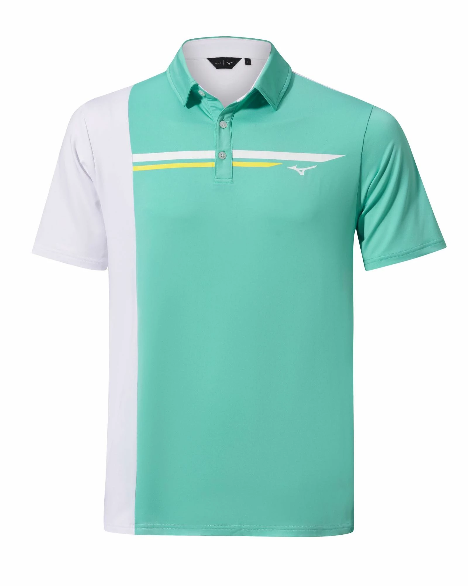 Mizuno Quick Dry Elite Panel Polo In White - Image 6