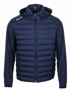 Ralph Lauren RLX Packable Hooded Jacket In Navy