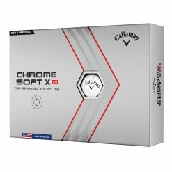 Callaway Chrome Soft X LS Golf Balls – One Dozen