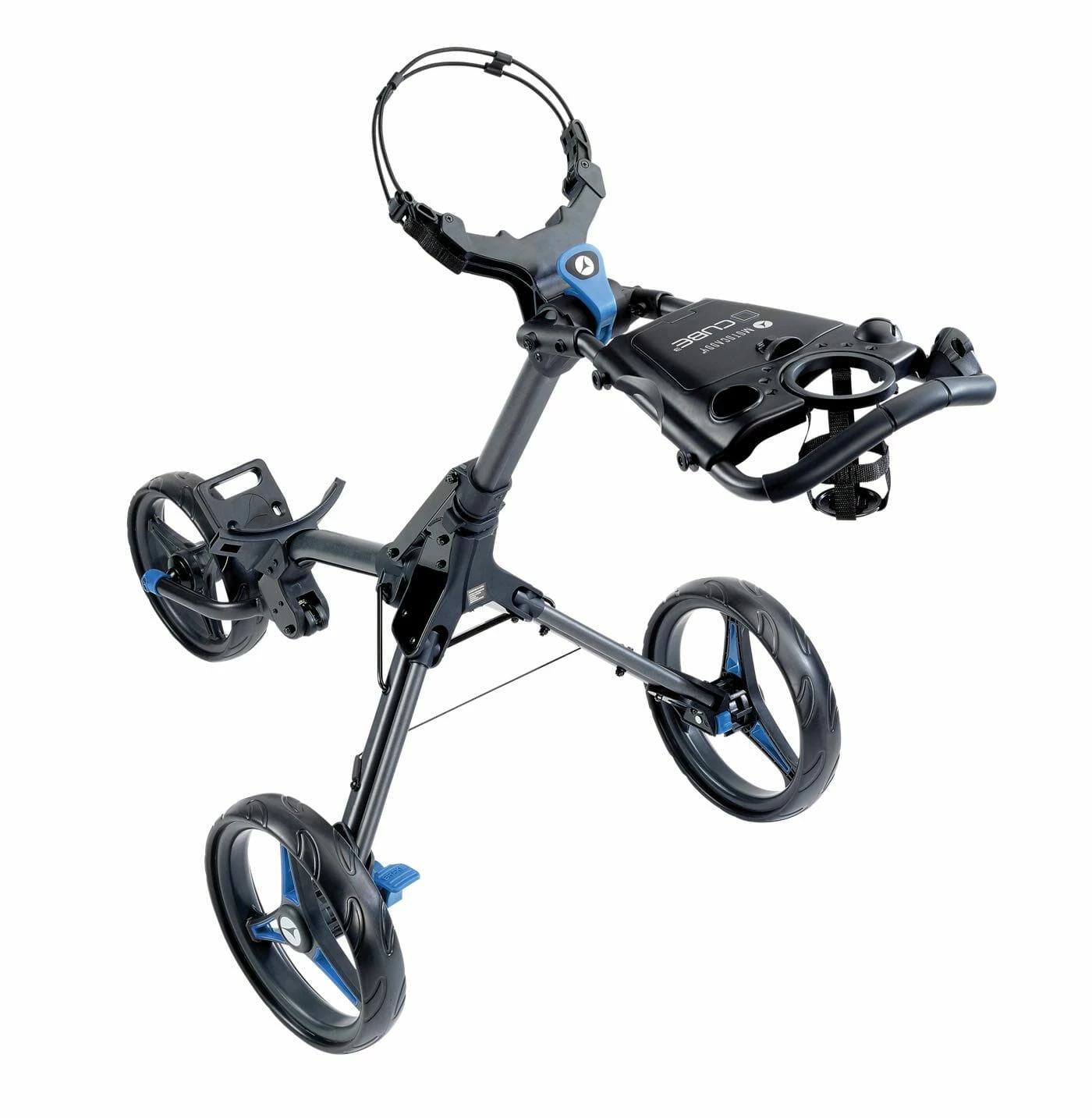 Motocaddy Cube Push Trolley In Black / Lime - Image 6