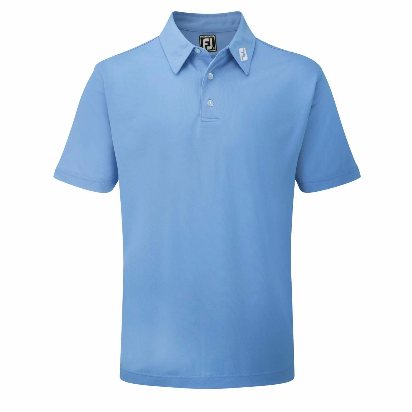 FootJoy Stretch Pique Solid Polo Shirt In Light Blue - Image 4