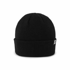 FootJoy Knit Beanie Golf Beanie Hat In Black