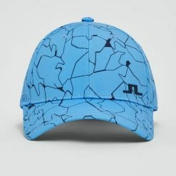 J.Lindeberg Ludvig Golf Print Cap – Ocean