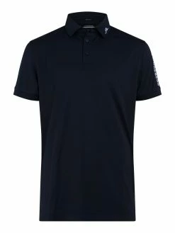 J.Lindeberg Tour Tech Reg Fit Golf Polo In White
