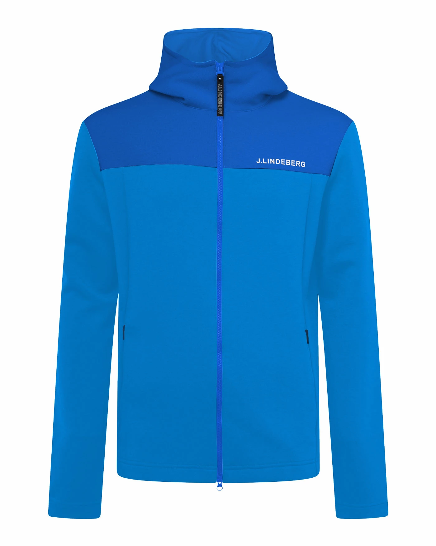 J.Lindeberg Jeff Golf Hoodie In Nautical Blue