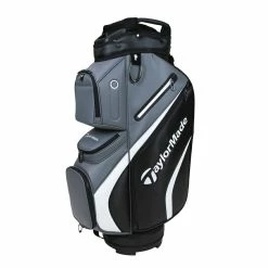 TaylorMade Deluxe 2022 Cart Bag In Driver - Red / Black