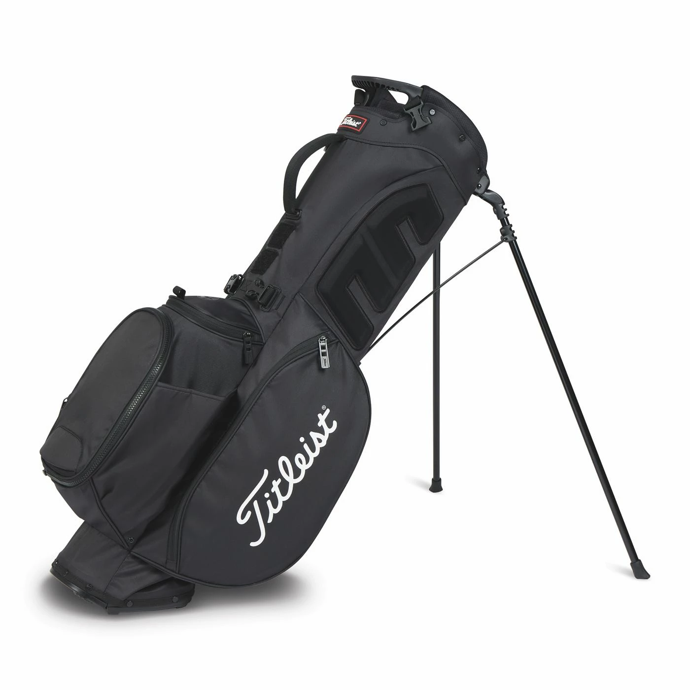 Titleist Players 4 Left Hand Stand Bag 2023 In Black