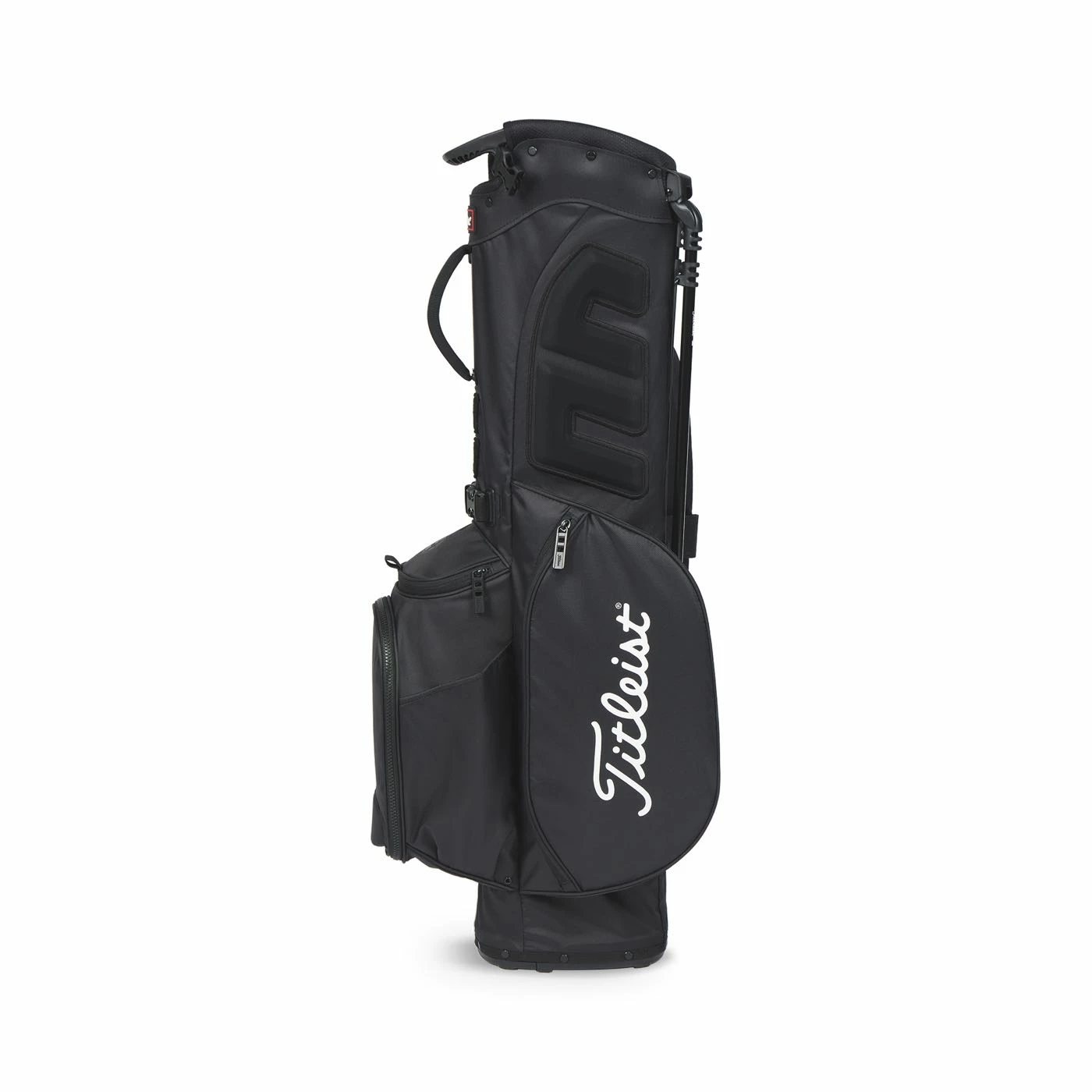 Titleist Players 4 Left Hand Stand Bag 2023 In Black - Image 2
