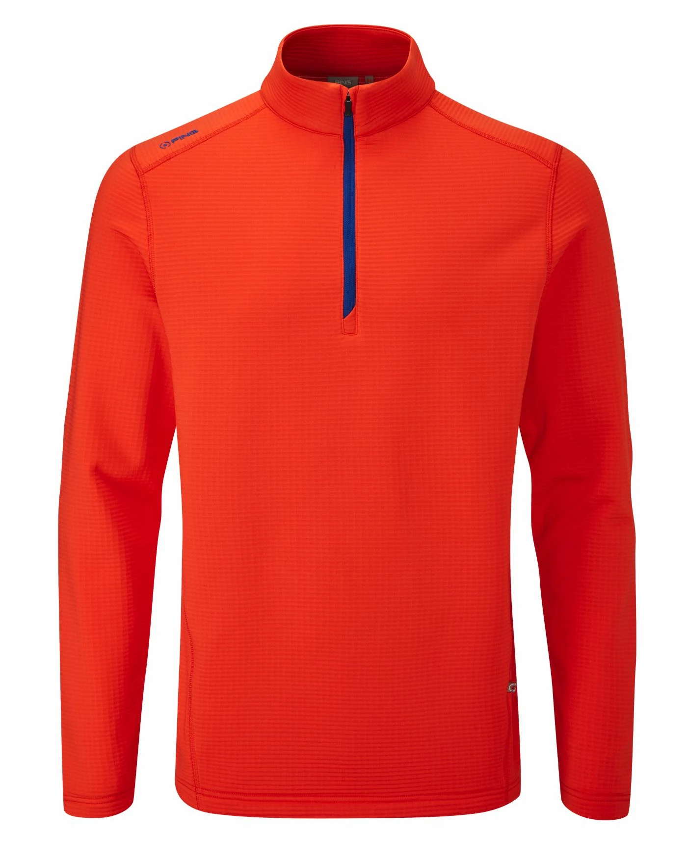 Ping Edwin Half Zip Golf Pullover AW22 In French Blue