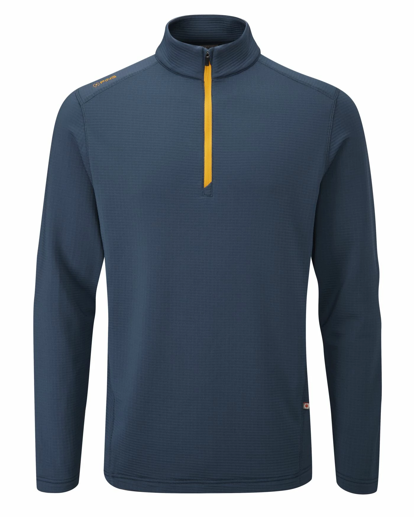 Ping Edwin Half Zip Golf Pullover AW22 In French Blue - Image 2