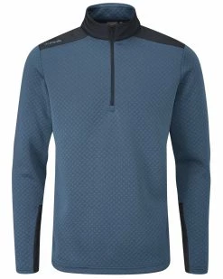 Ping Marshall Sensorwarm Golf Mid Layer Jumper In Stormcloud