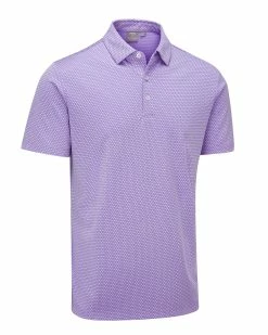 Ping Halcyon Men's Golf Polo SS23 In Poppy