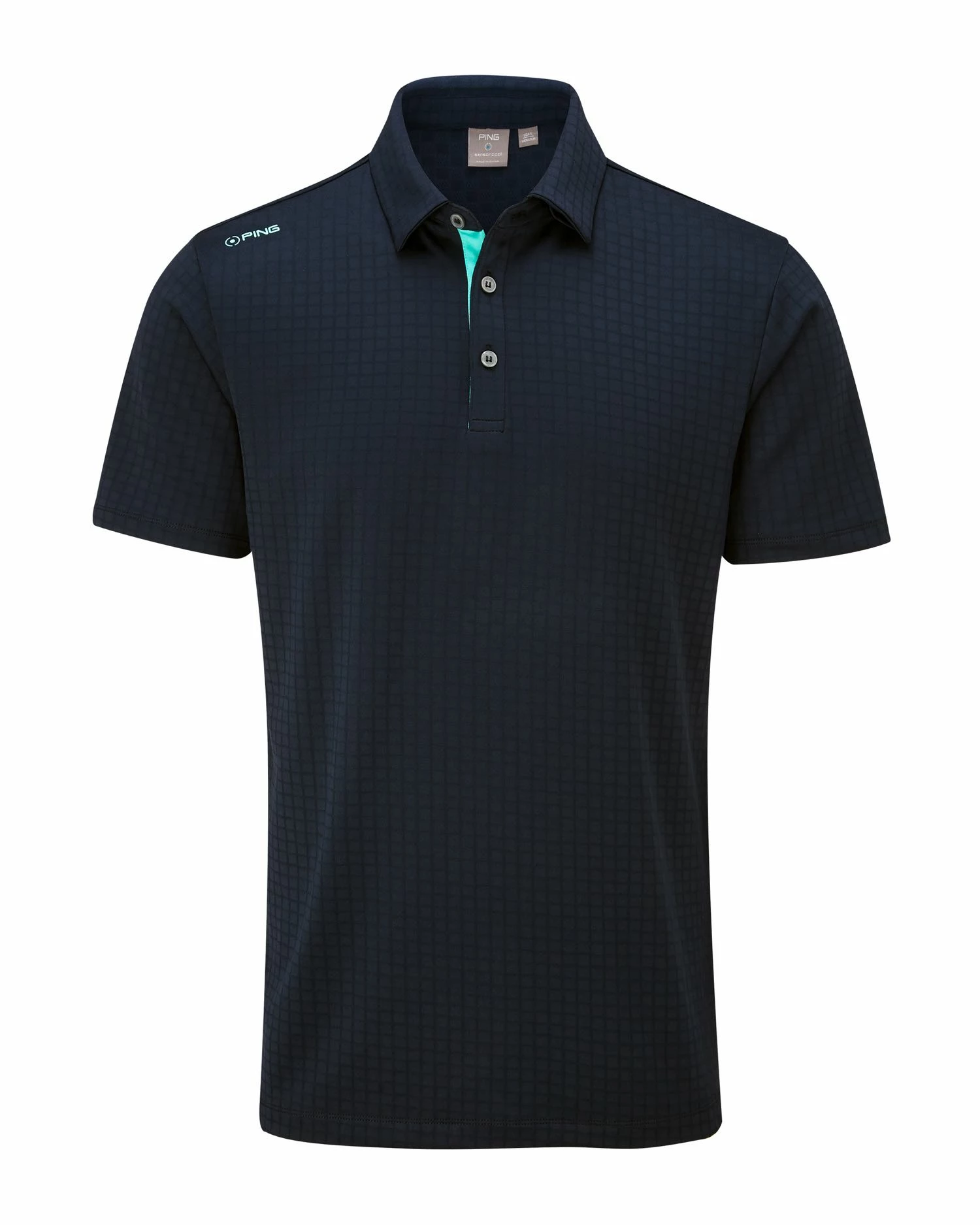 Ping Cillian Men's Golf Polo SS23 In Poppy - Image 2
