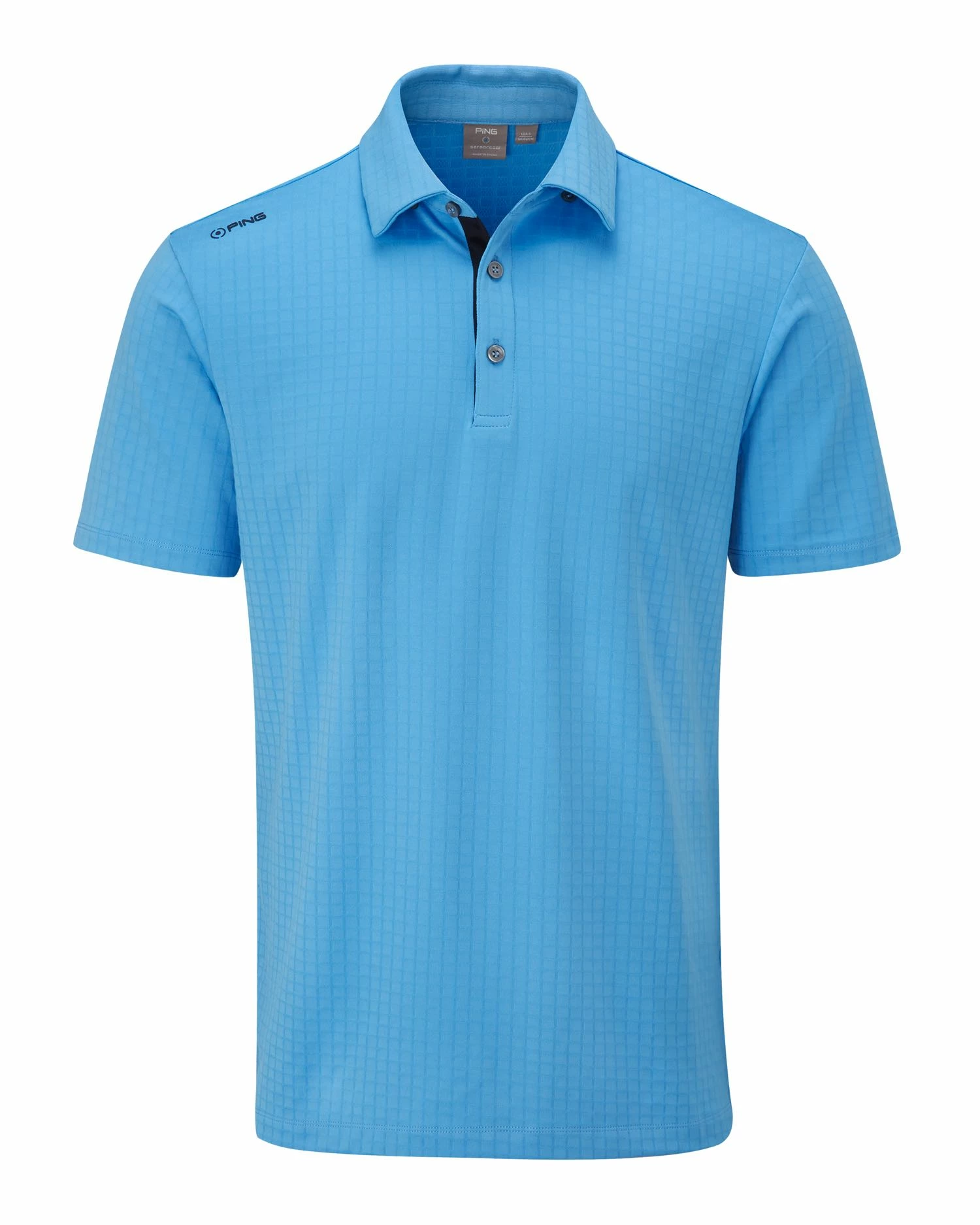 Ping Cillian Men's Golf Polo SS23 In Poppy