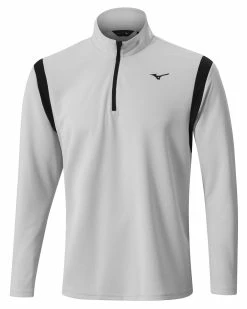 Mizuno Winter Breeze Elite 1/4 Zip Golf Mid Layer In Blue