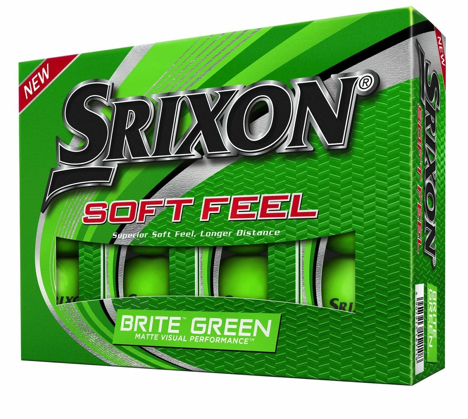 Srixon Soft Feel Golf Balls – Brite Green