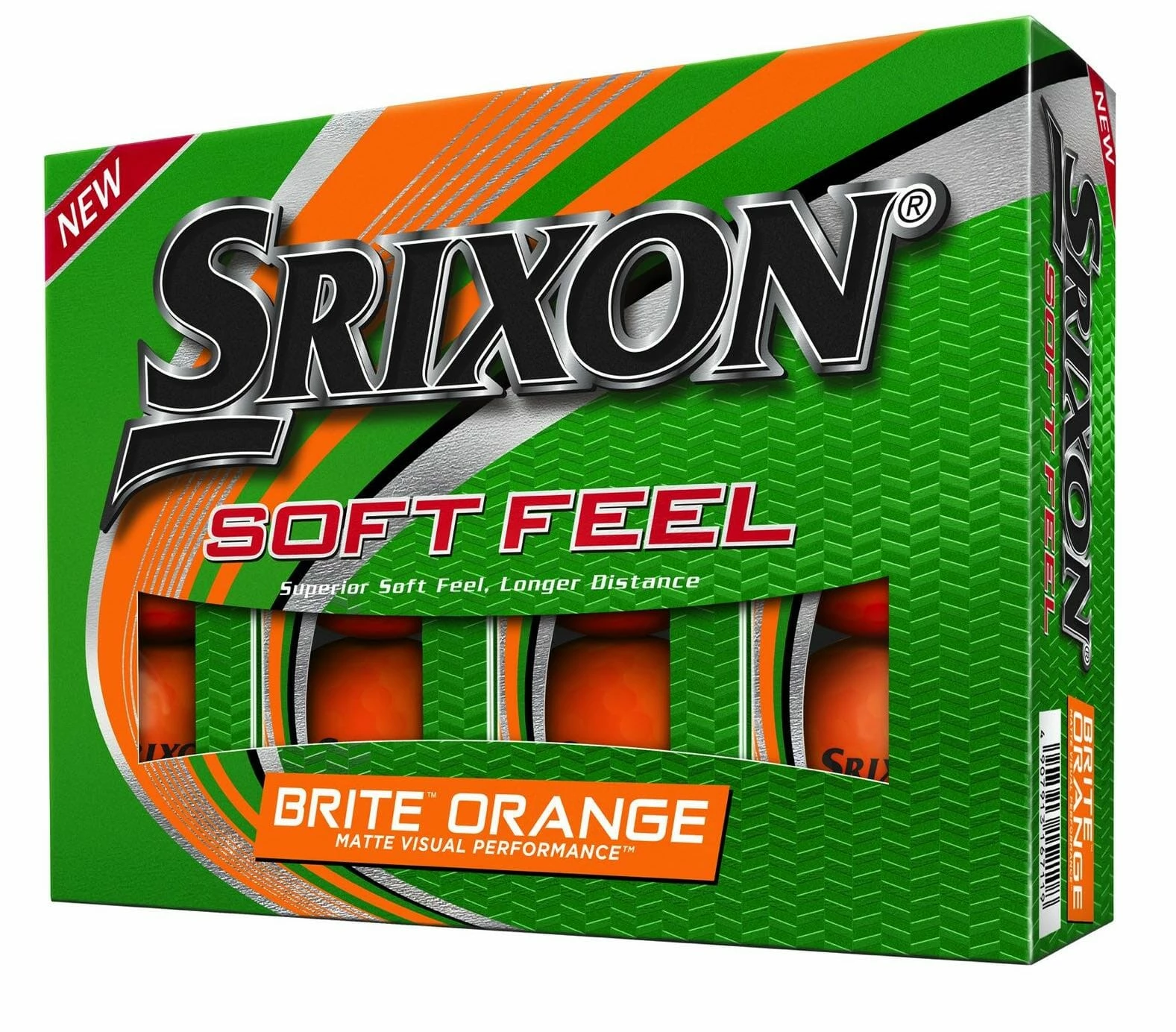 Srixon Soft Feel Golf Balls – Brite Orange
