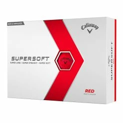 Callaway Supersoft Golf Balls 23 Red – One Dozen
