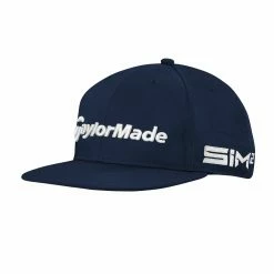 TaylorMade 2021 Tour Flat Bill Cap In White