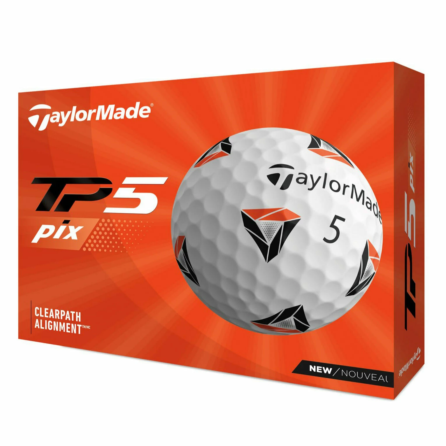 TaylorMade TP5 Pix Golf Balls