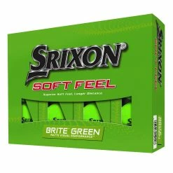 Srixon Soft Feel 2023 Golf Balls – Brite Green