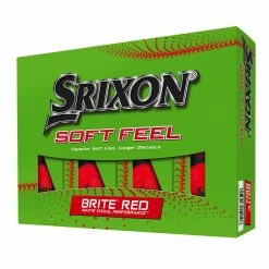 Srixon Soft Feel 2023 Golf Balls – Brite Red