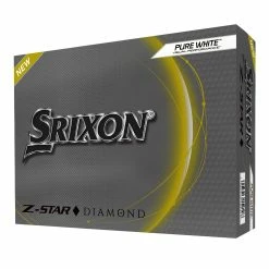 Srixon Z Star Diamond 8 Golf Balls – White