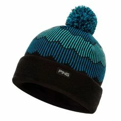 Ping Ziggy Bobble Hat In Navy