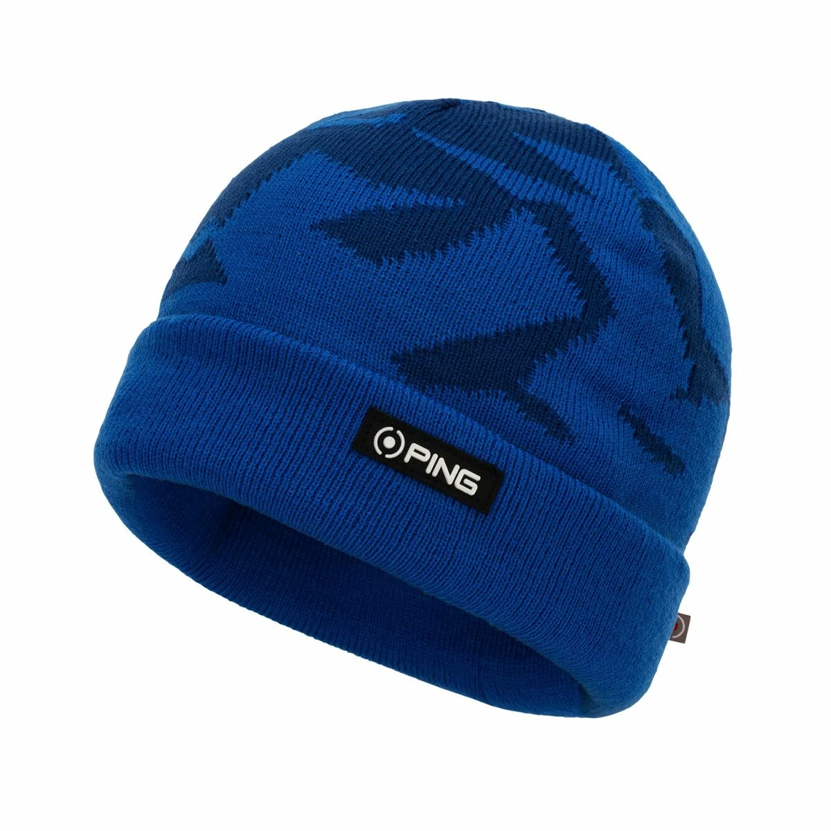 Ping Camo Knit Beanie Hat In Greystone - Image 3