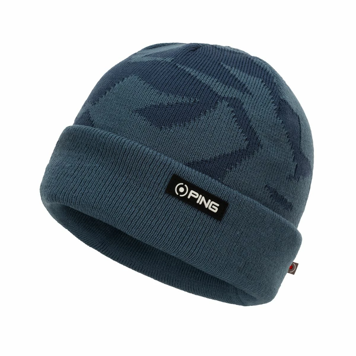 Ping Camo Knit Beanie Hat In Greystone - Image 2