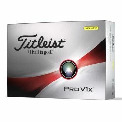 Titleist Pro V1x 2023 Golf Balls – Yellow