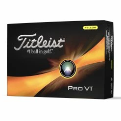 Titleist Pro V1 2023 Golf Balls – Yellow