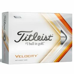 Titleist Velocity Golf Balls 2022 – White
